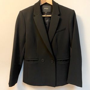 Maje Short Double Button Blazer